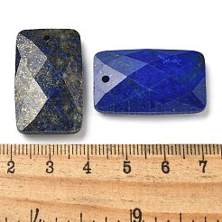 Natürliche Lapislazuli Anhänger&nbsp;G-Z071-04G