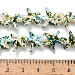 Chapelets de perles en turquoise synthétique&nbsp;TURQ-F020-A04