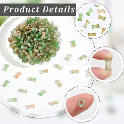 800pcs perles acryliques transparentes&nbsp;OACR-PA0001-98A