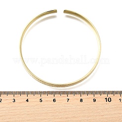 Messing Stulpearmbänder für Frauen&nbsp;BJEW-G742-02G