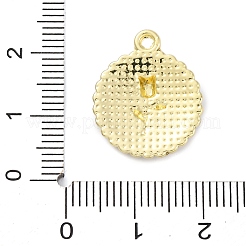 Crémaillère placage pendentifs en émail d'alliage&nbsp;PALLOY-R450-04G