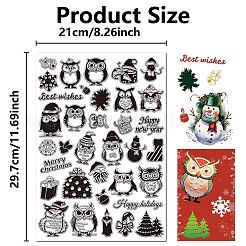 Klarsichtstempel aus PVC-Kunststoff&nbsp;DIY-WH20037-007
