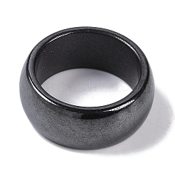 Magnetischer Fingerring aus synthetischem Hämatit&nbsp;RJEW-A047-02F