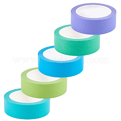 5 Rolle Abdeckband in 5 Farben&nbsp;AJEW-CP0009-37