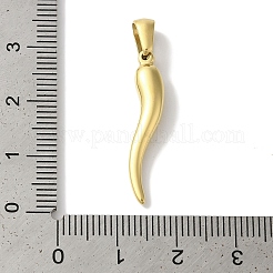 Ionenplattierung (IP) 304 Edelstahlanhänger&nbsp;STAS-Z075-14G