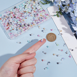 300 Stück 10 Farben undurchsichtige Glasperlen&nbsp;GLAA-ME0001-13