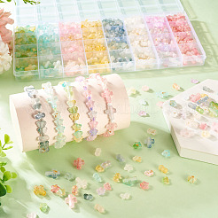 760 Stück transparente Acrylperlen in 32 Stilen mit Farbverlauf&nbsp;OACR-TA0003-43