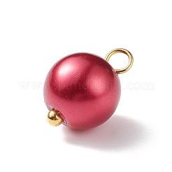 Colgantes de perlas de vidrio&nbsp;PALLOY-JF01880-05