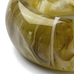 Armreifen aus Kunstharz-Edelsteinen&nbsp;BJEW-B074-04A