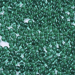6/0 transparentes abalorios de cristal de la semilla&nbsp;SEED-S040-09A-05