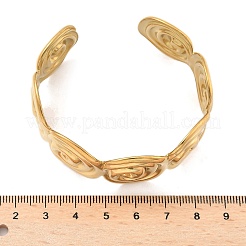 304 Edelstahl-Armreife für Damen&nbsp;AJEW-P127-18G