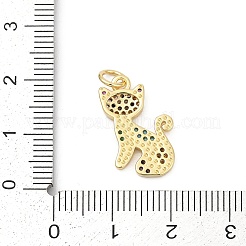 Pendenti in ottone con zirconi cubici&nbsp;KK-U062-57G