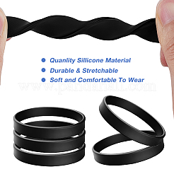24 Stück Silikon-Armband&nbsp;BJEW-CN0001-20