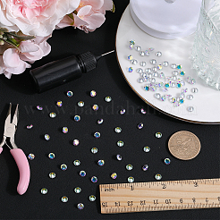 100 Stück Zirkonia-Cabochons mit spitzer Rückseite&nbsp;ZIRC-BBC0002-39