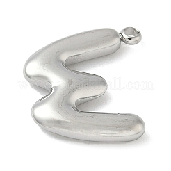 Pendentifs initiaux en acier inoxydable 304&nbsp;STAS-S186-12W-P