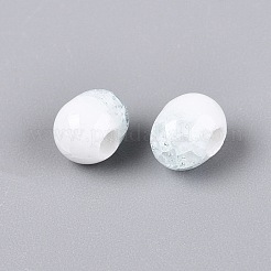 Cuentas de porcelana hechas a mano crepitar&nbsp;PORC-Q008-06A-01