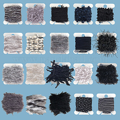 20 Stück Fransenbänder in 20 Stilen aus Polycotton&nbsp;OCOR-GF0004-90