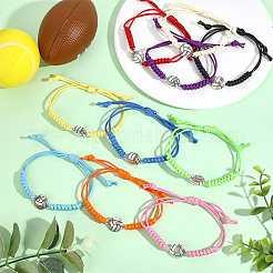 10 Stück Armband aus Polyesterkordel&nbsp;BJEW-WR00001