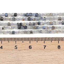 Natürliche Aquamarin Perlen Stränge&nbsp;LS-G-L628-D10-2x2mm-02
