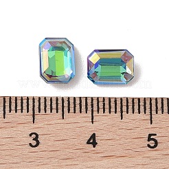 Cabochon in vetro strass&nbsp;RGLA-L029-03B-SPLA