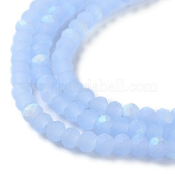 Nachahmung Jade Glasperlen &nbsp;EGLA-A034-J2mm-MB03