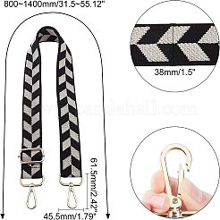 Verstellbarer Schultergurt mit geometrischem Muster&nbsp;FIND-WH0077-95A