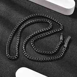 Colliers en acier inoxydable 304 pour femmes et hommes&nbsp;NJEW-A033-03B-AS