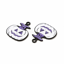 Crémaillère placage pendentifs en émail d'alliage&nbsp;FIND-G054-17EB-01