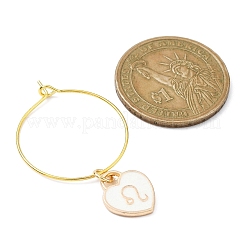 12 Stück Herz mit Sternbild-Legierungs-Emaille-Weinglas-Charm-Set&nbsp;AJEW-JO00230-01