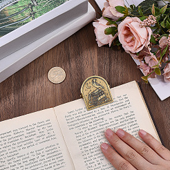 Porta libros de latón&nbsp;AJEW-WH20138-018