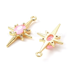 Ottone micro spianare pendenti zirconi&nbsp;KK-M277-08G-03