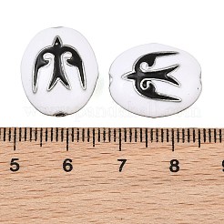 Abalorios de esmalte de bronce&nbsp;KK-CBA7BFE-01P-01
