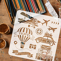 Stencil per pittura da disegno per animali domestici&nbsp;DIY-WH0391-0127