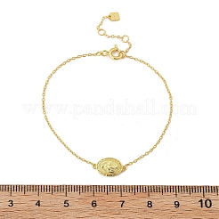 S925 Glieder- und Bettelarmbänder aus Sterlingsilber für Damen&nbsp;BJEW-K276-01G