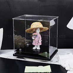 Rechteckige transparente Acryl-Spielzeug-Actionfiguren-Displayboxen&nbsp;ODIS-WH0038-220B
