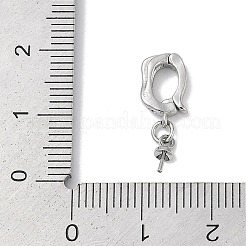 Messing Heringe Kautionen Pin Anhänger&nbsp;KK-Q030-11P