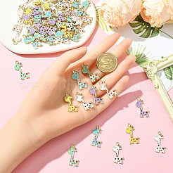 10pcs pendentifs en émail en alliage&nbsp;ENAM-YW0006-22A