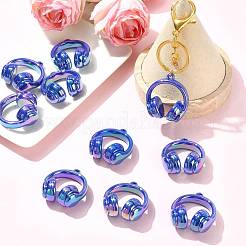 Pendentifs acryliques opaques de placage uv&nbsp;SACR-FZC0001-001F