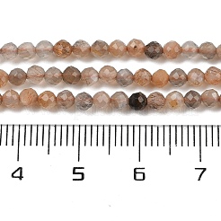 Natürliche Multi-Mondstein-Perlenstränge&nbsp;G-L597-C06-01