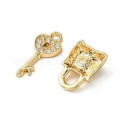 12 pz 5 stili ciondoli di strass in lega&nbsp;FIND-FS0002-08
