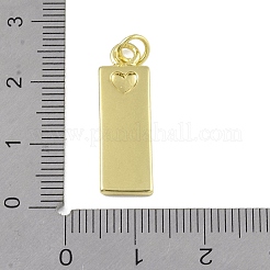 Pendentifs en laiton zircon cubique transparent&nbsp;KK-P266-06G-N
