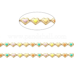 Catene a maglie smaltate in acciaio inossidabile chirurgico 316 fatte a mano con placcatura ionica (ip)&nbsp;CHS-I019-18B