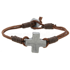Minimalistische Armbänder aus einer Legierung mit Kreuzgliedern&nbsp;FS-WG2B765-01