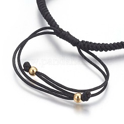 Fabrication de bracelets de perles tressées en nylon&nbsp;X-BJEW-F360-F08