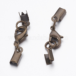 Clip endet mit Messing Karabinerverschlüsse&nbsp;KK-K225-41-AB