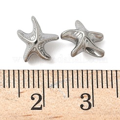 304 Edelstahlperlen&nbsp;STAS-F320-16B-P