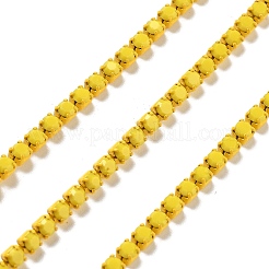 Chaîne de tasse en verre avec strass en fer&nbsp;CH-U001-01W