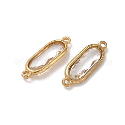 Ciondoli di collegamento in strass in acciaio inossidabile 304&nbsp;STAS-P453-04G-01