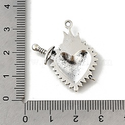 Pendente in lega stile tibetano&nbsp;PALLOY-R157-01AS-05