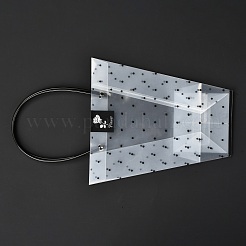 Transparente PVC-Geschenktüte mit Griff&nbsp;ABAG-A004-01C
